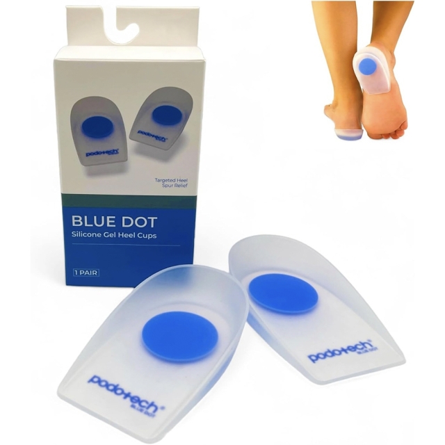 Podotech Silicone Gel Heel Cushion Pads