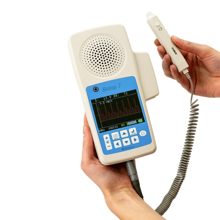 Bidop 7 Bi-Directional Vascular Doppler with Screen | Algeos